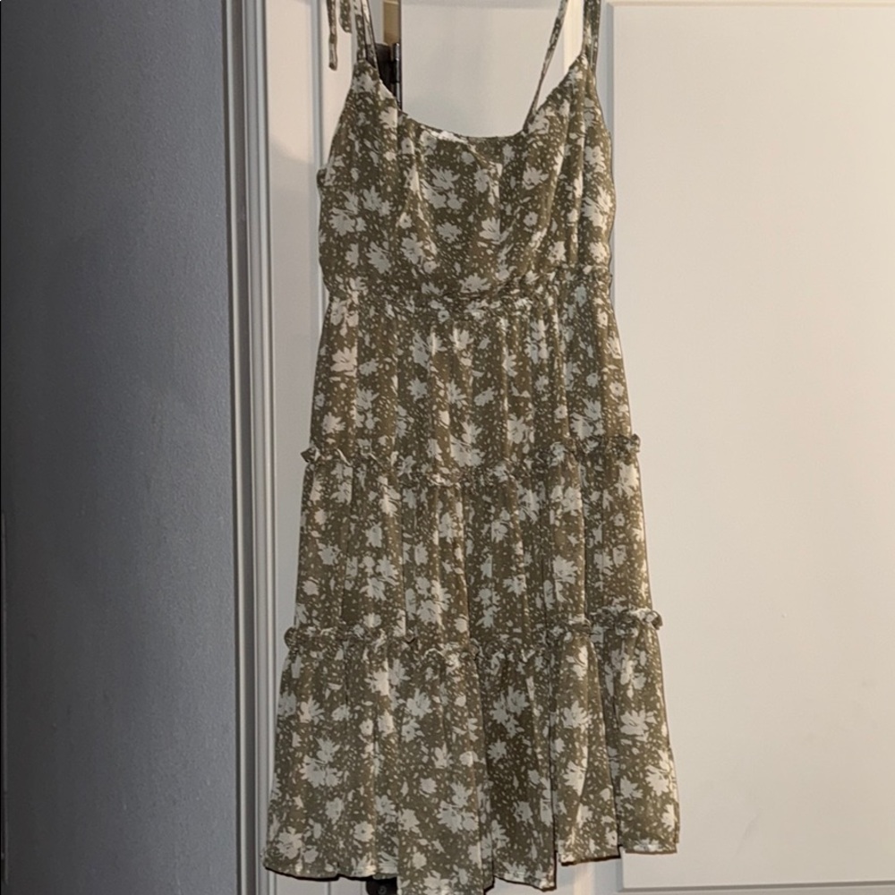 Floral mini dress